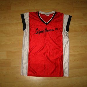🏀 Sigma Omicron Pi Sorority Vintage Tank Top Medium